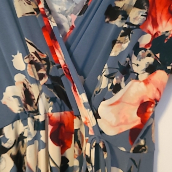 Hi-lo multi-colour maxi dress, NWT - Picture 2 of 5